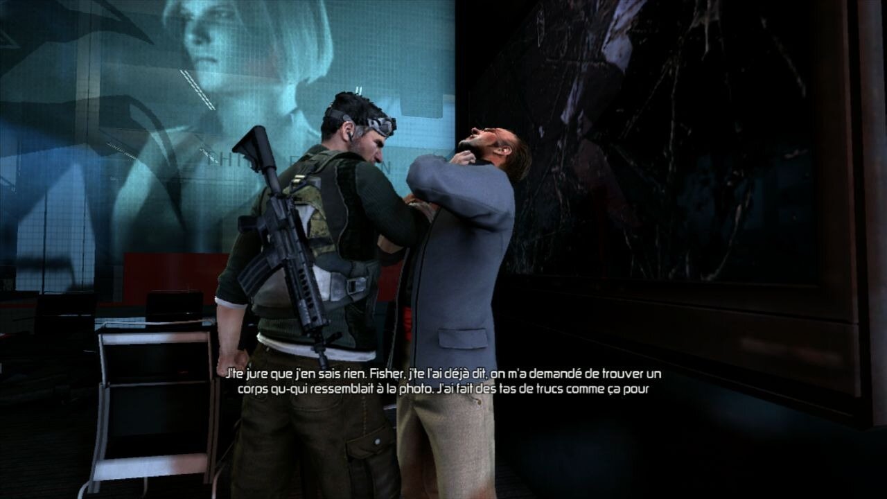 Test Splinter Cell Conviction [X360]